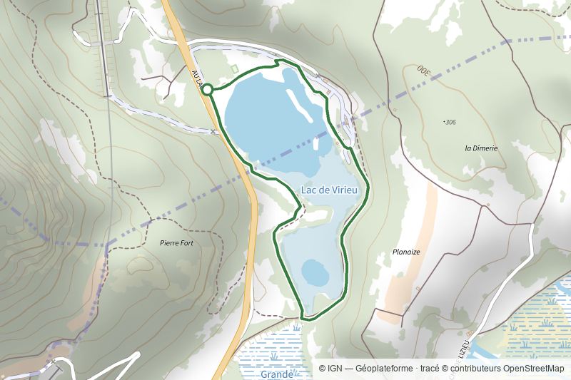 Sentier d'interprétation du Lac de Virieu