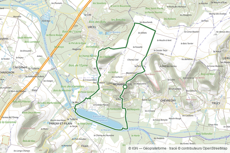 Le Lac de Monampteuil