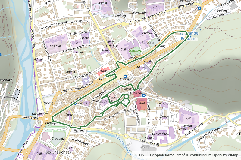 Parcours de l'Eau