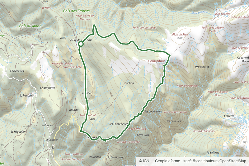 Tour du Courradour