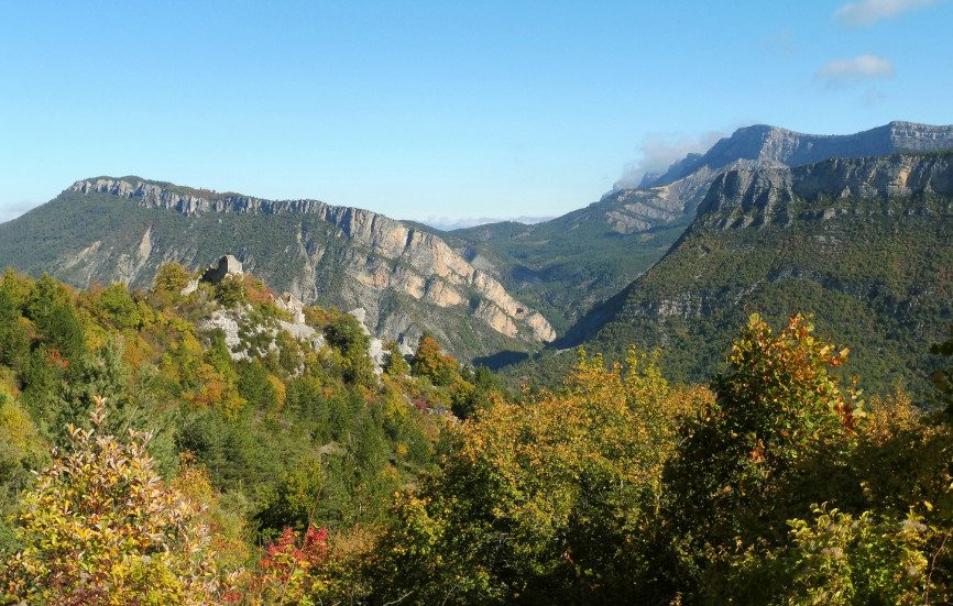 Vue sur les Dourbes