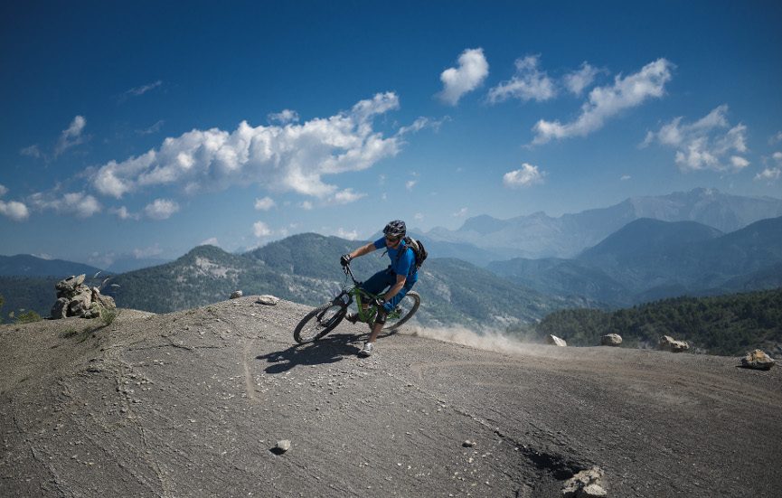 Session enduro VTT autour de Digne-les-Bains