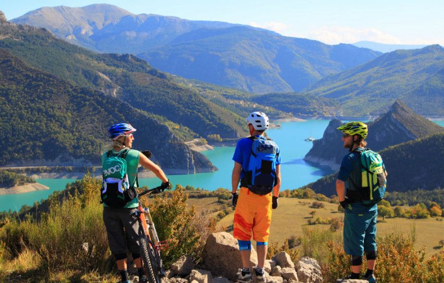 Tour du lac de Castillon (parcours VTT n°7)
