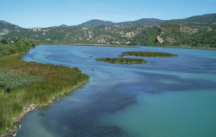 Tour du lac de l'Escale