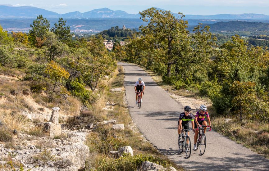 Forcalquier Lure, variante courte (parcours vélo n°7)