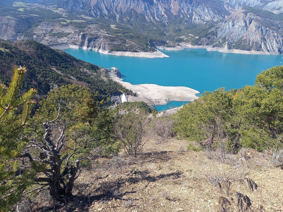 Vue sur le lac