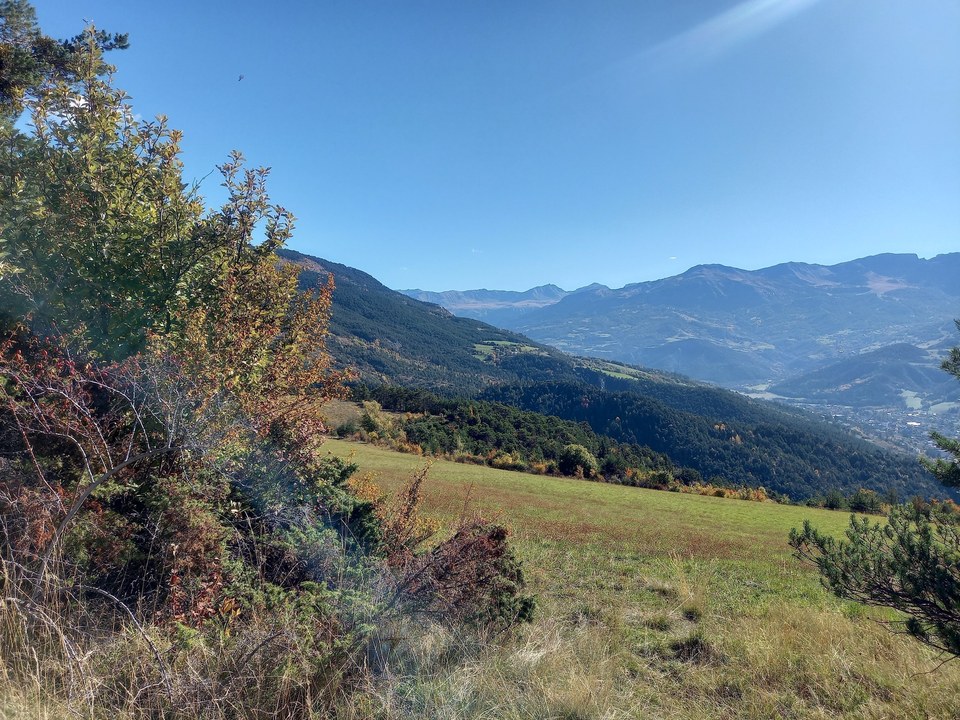 Vue sur les montagnes