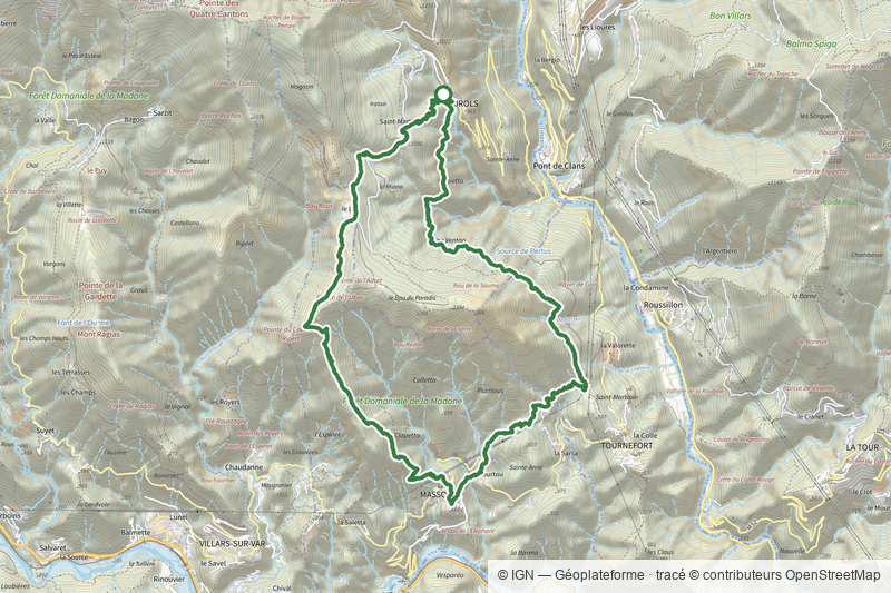 Tour du mont Falourde