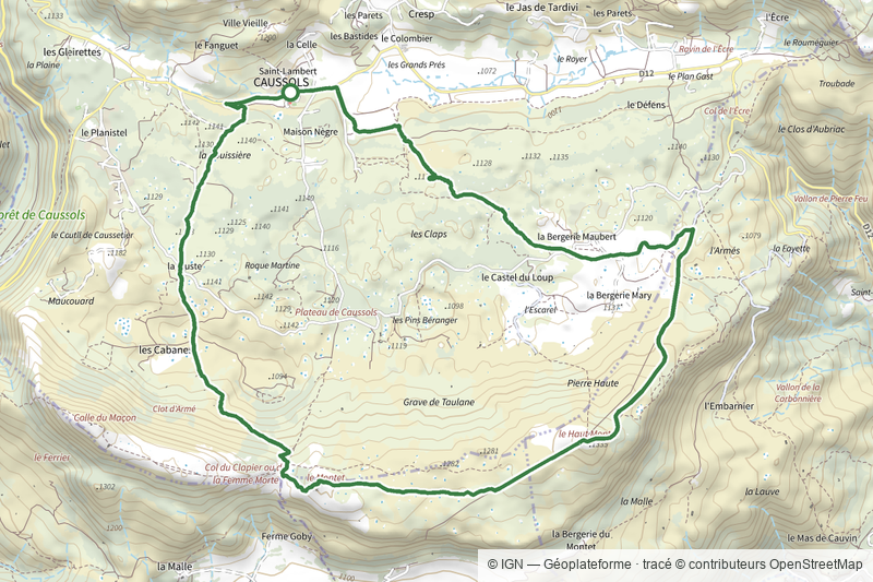 Plateau de Caussols