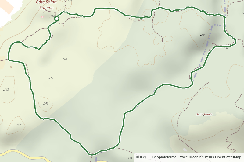 Circuit bleu de St. Eugéne