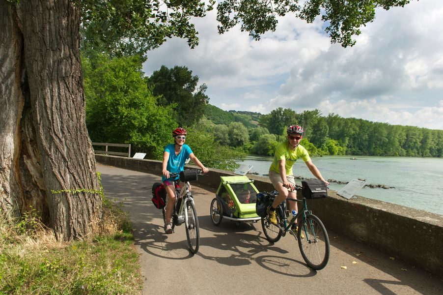 ViaRhôna à vélo - Étape 11 - St-Romain-en-Gal / Vienne > Sablons