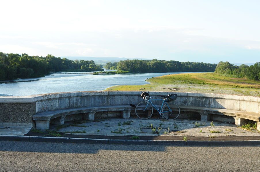 EV17 - ViaRhôna  à vélo - Étape 17 - Lapalud > Caderousse