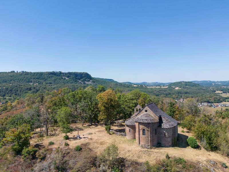Le site de la chapelle du Roc Vignonnet