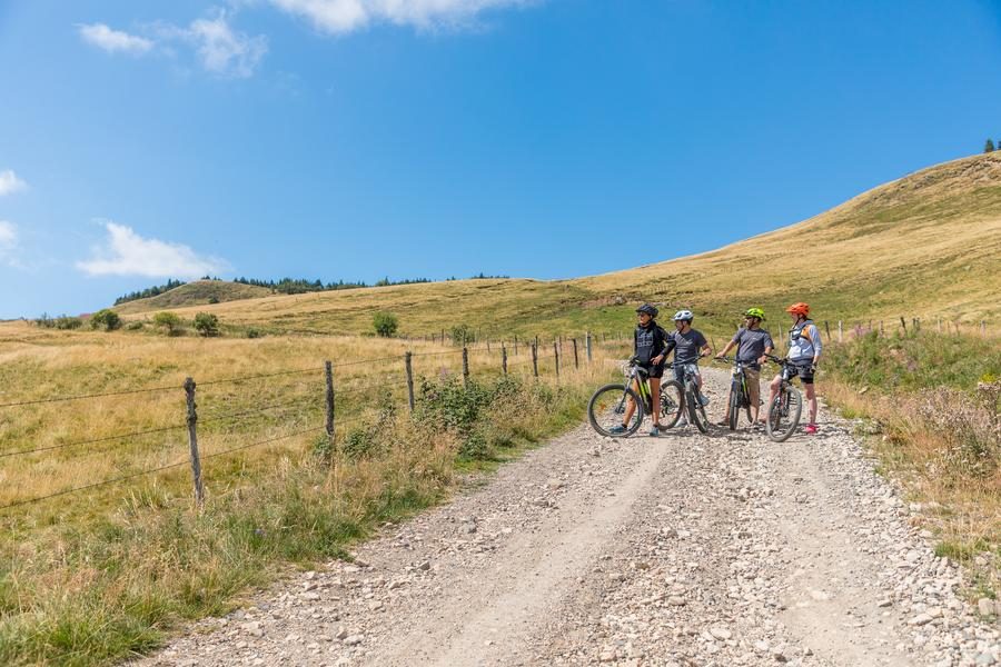 VTT plateau du Cézallier