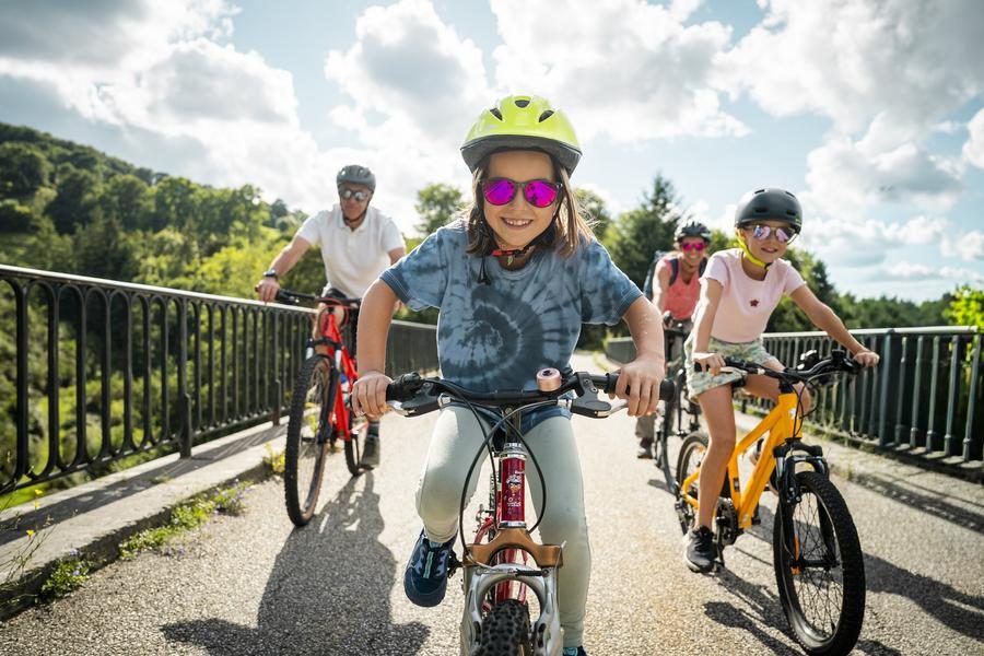 Via Fluvia à vélo - Saint-Sauveur-en-Rue - Bourg-Argental