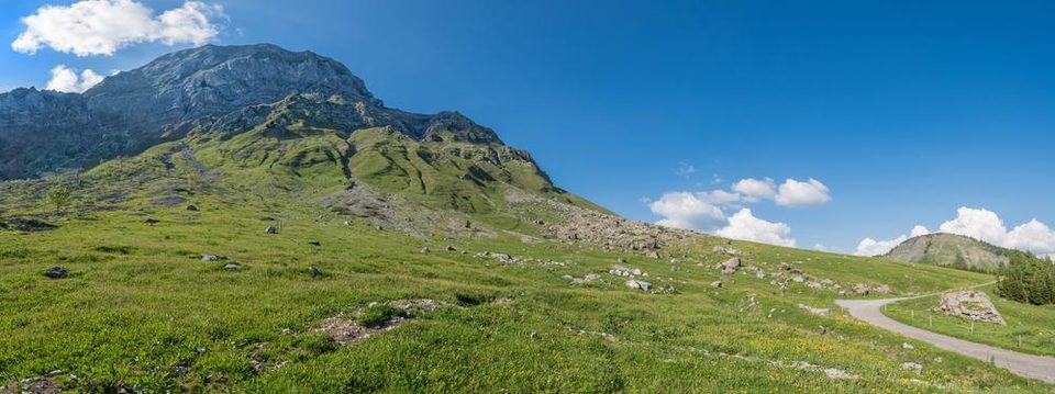 Panorama col Arpettaz