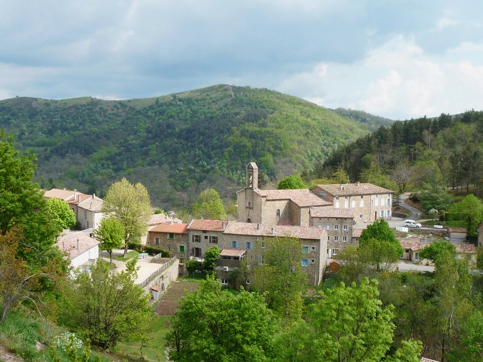 le village de St-Joseph au col des Bancs