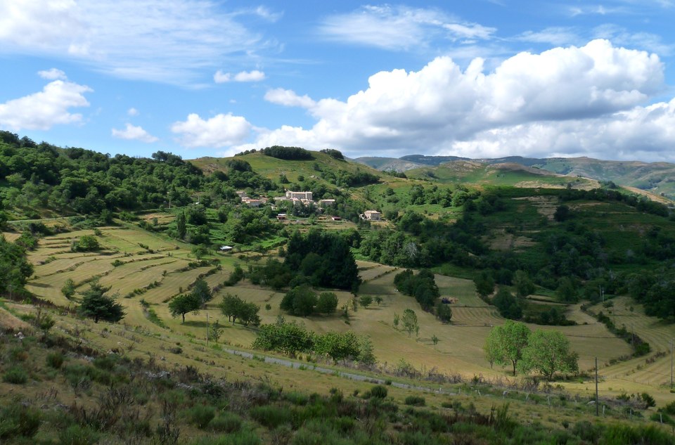 hameau de Conchis, vallon en forme de conque