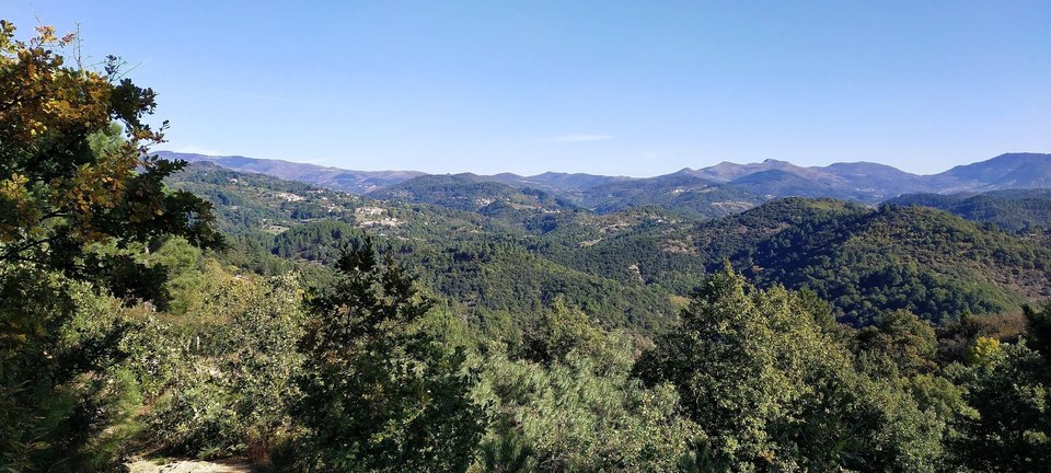 panorama nord depuis le Rocher des Combes