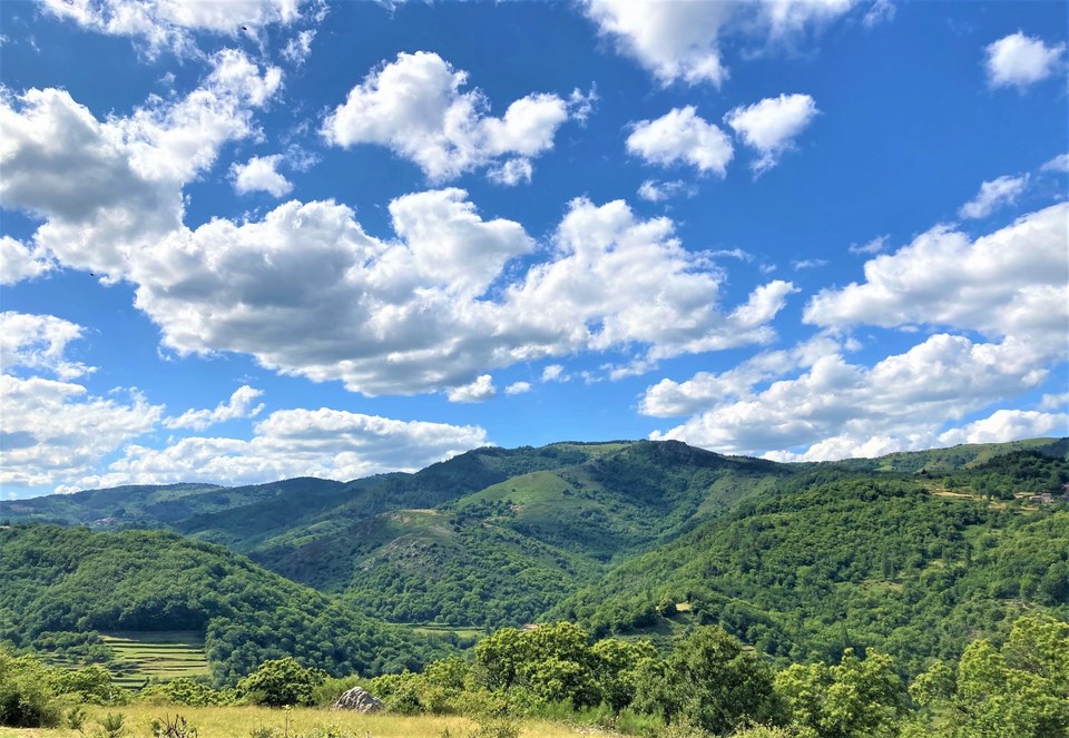 Vue sur la vallée de St-Pierreville