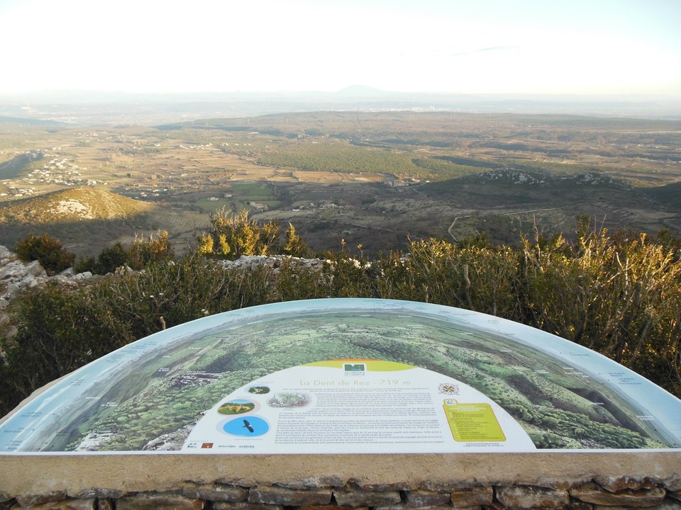 table d'orientation Dent de Rez