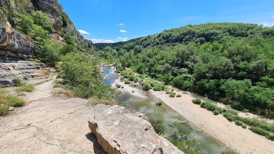 La Gorge au-dessus de Labeaume