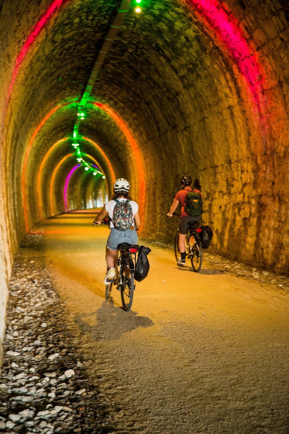 Tunnel de Balazuc sur la Via Ardèche