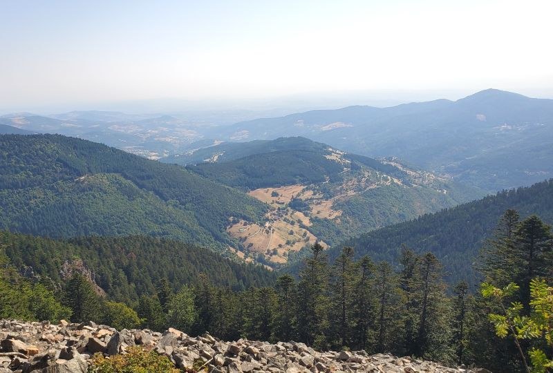 Vue panoramique depuis le Grand Felletin