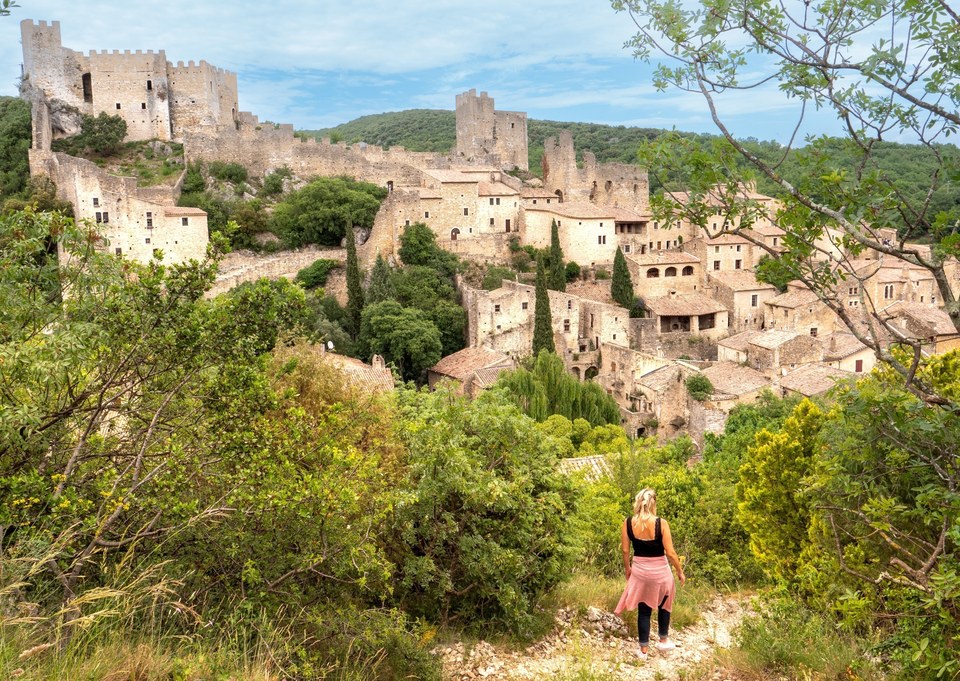 Vue sur Saint-Montan