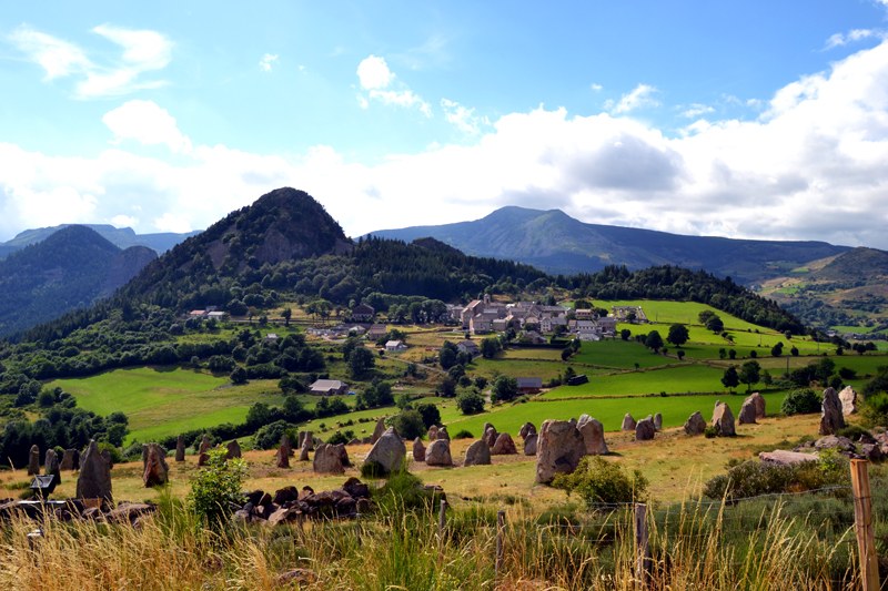 Les roches de Borée depuis le Tchier