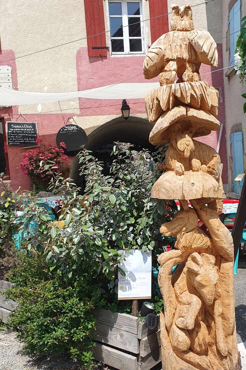 Sentier d'art en paysage