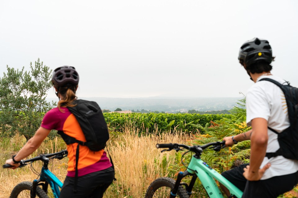 Tour VTT des Cévennes d'Ardèche - Etape 1