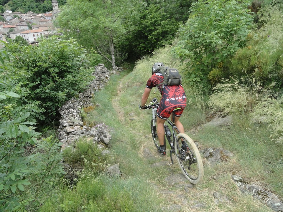 descente sur Dornas