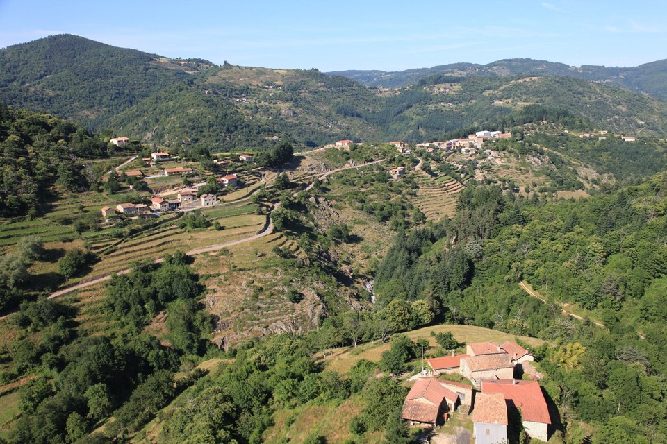 Tour de Pays du Cheylard VTT (étape 3) : de Saint-Barthélemy-le-Meil à Saint-Julien-Labrousse (Belsentes)