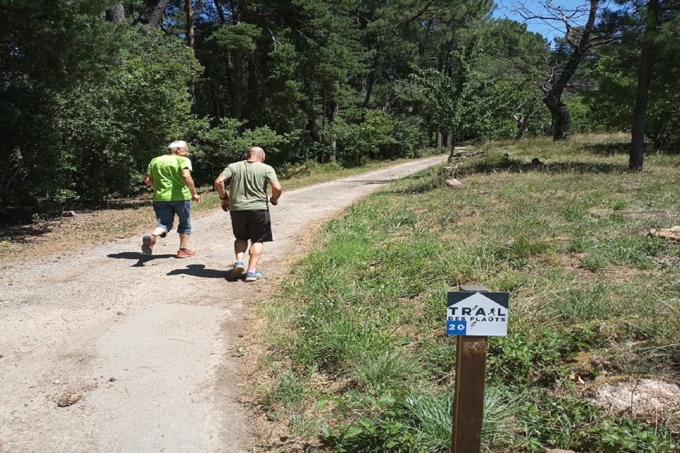 Trail du sentier des Crouvelus