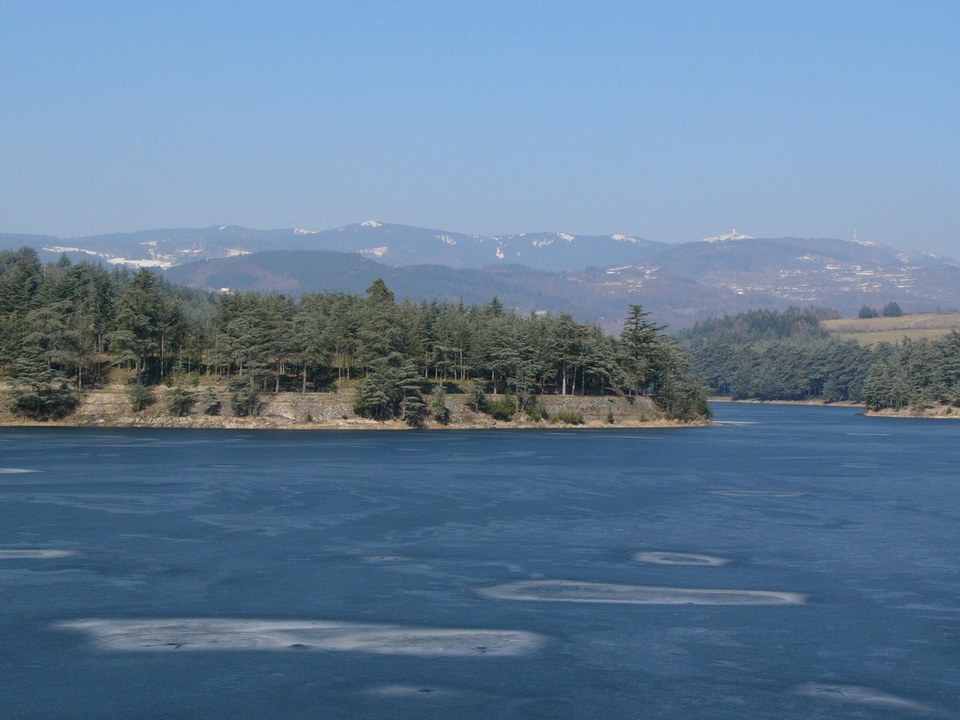 Barrage du Ternay paysage