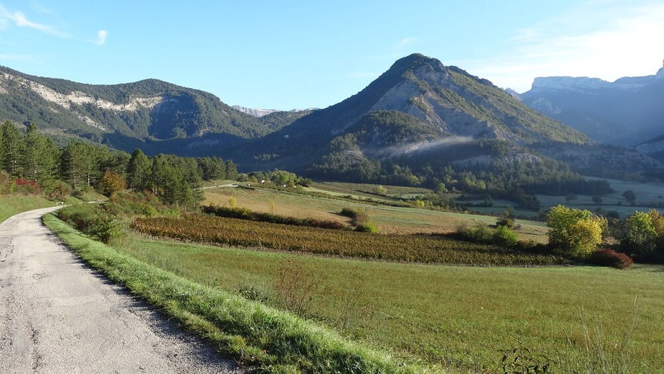 Sur les hauteurs de Die