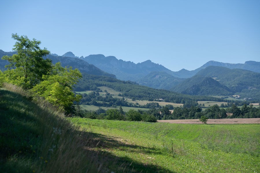 Les crêtes de Baret