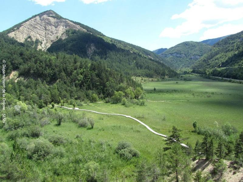 En chemin vers les Bouligons