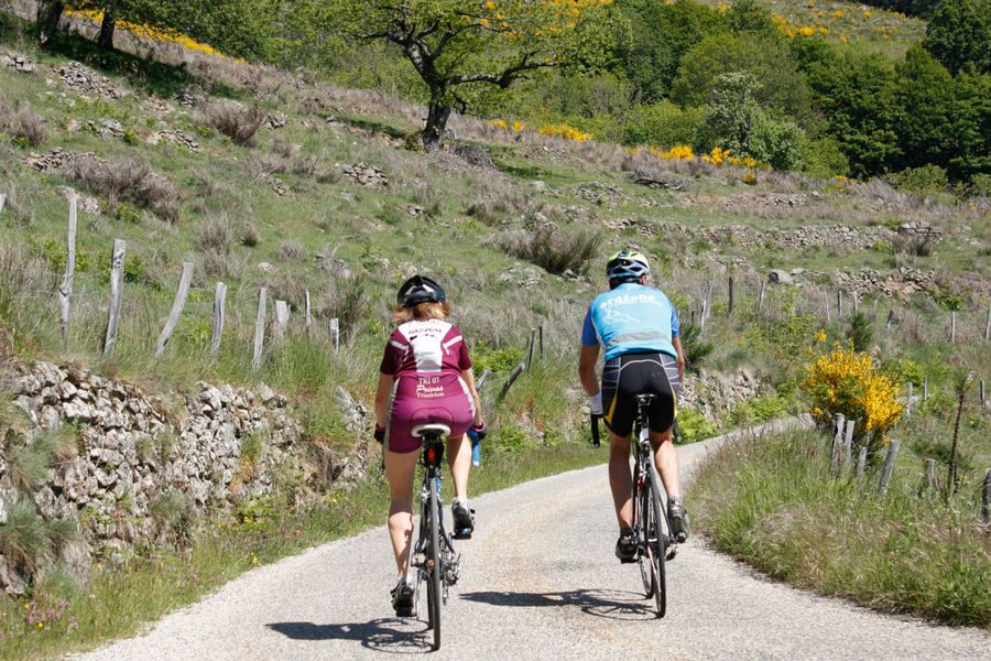 Sur les routes de l'Ardéchoise
