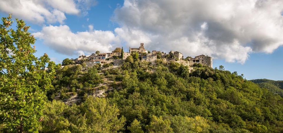 Vue sur le village