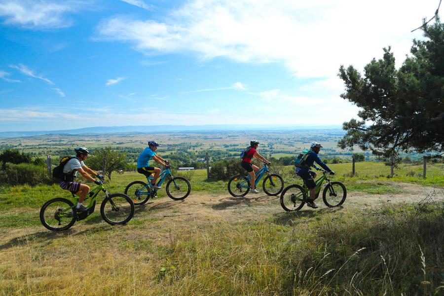 Planeze sur le grand tour VTT