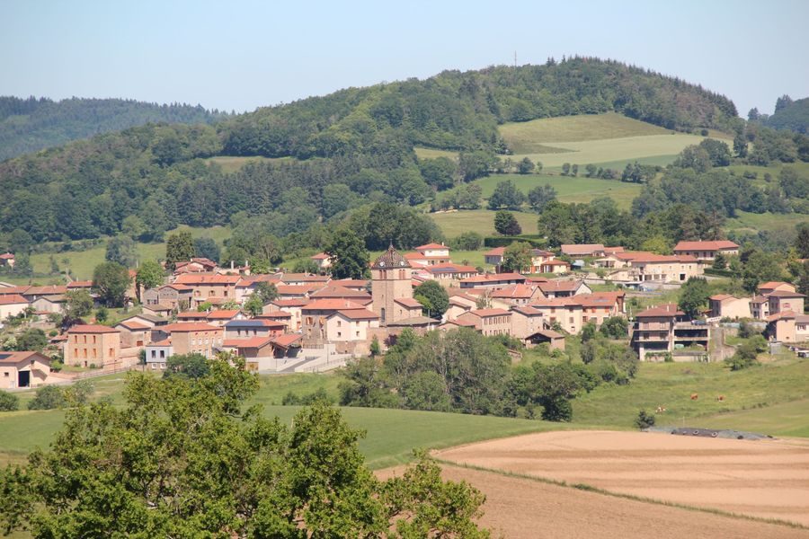 Vue sur le village