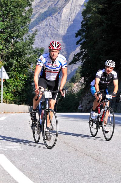 Arrivée à la Garde en Oisans