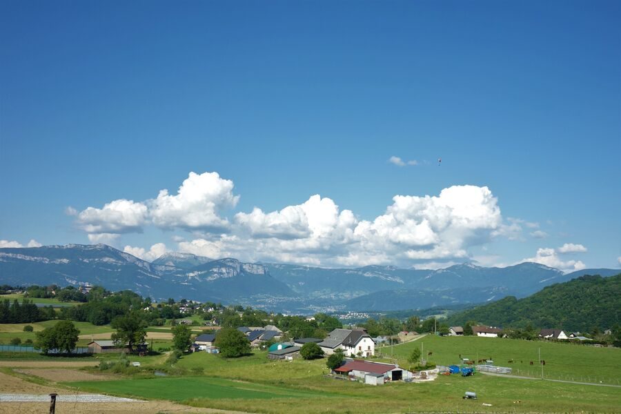 vue sur les Bauges