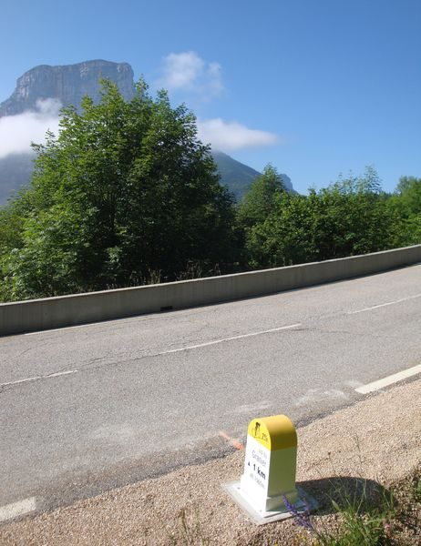 Montée cyclo du Col du Granier depuis Chambéry