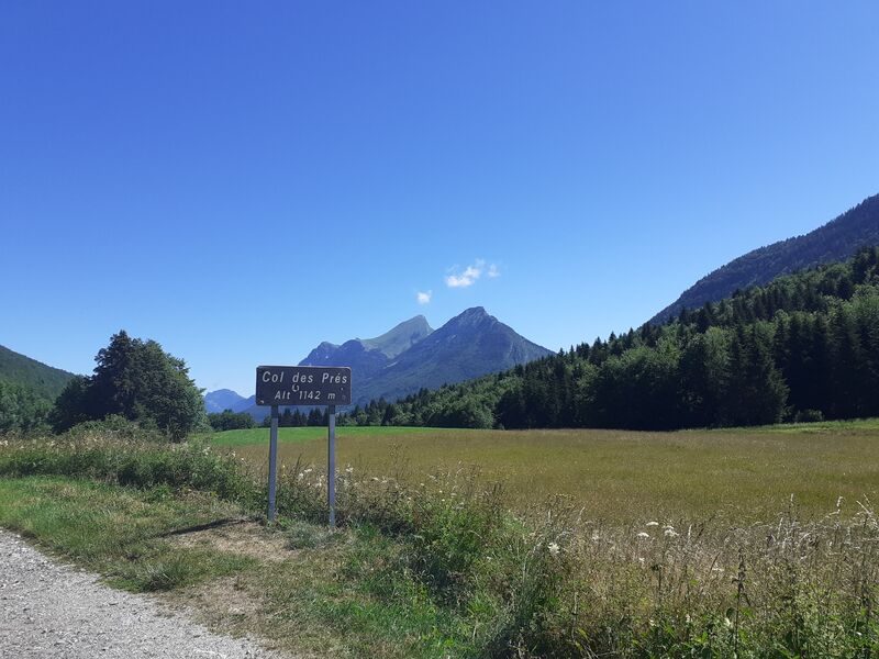 Montée cyclo du Col des prés