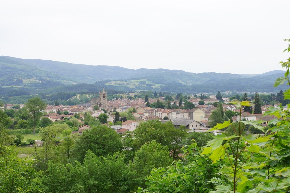 Vue sur Ambert