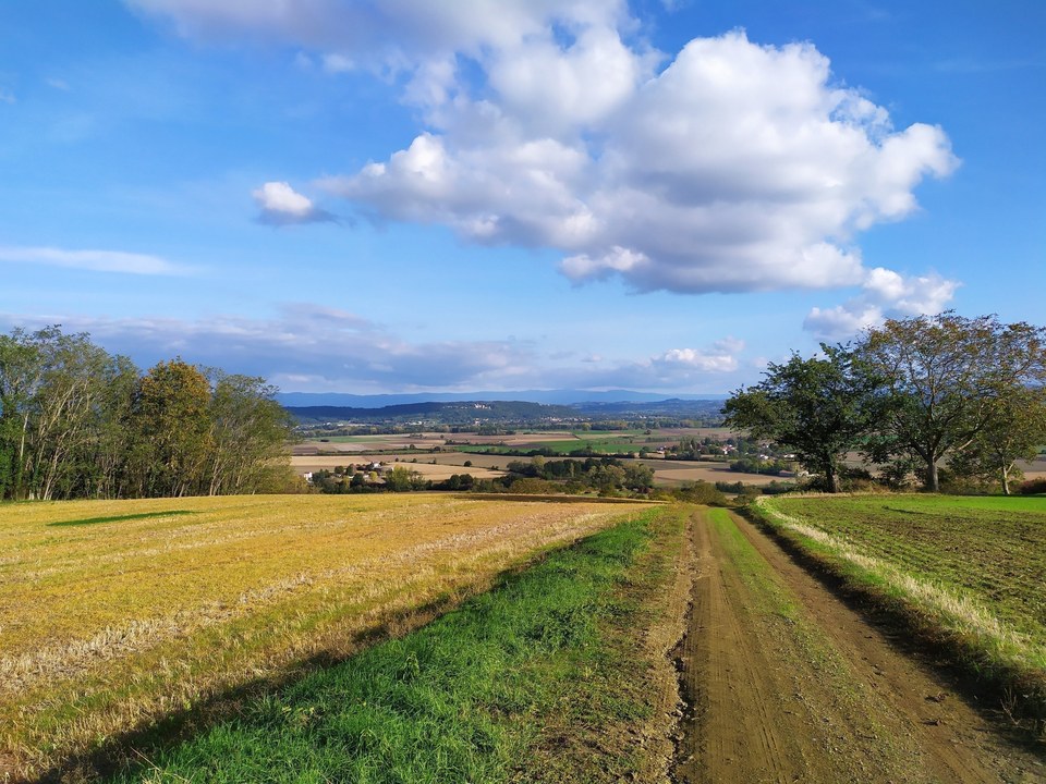 Vue depuis la redescente