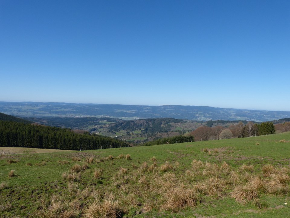 Vue sur les monts du Livradois